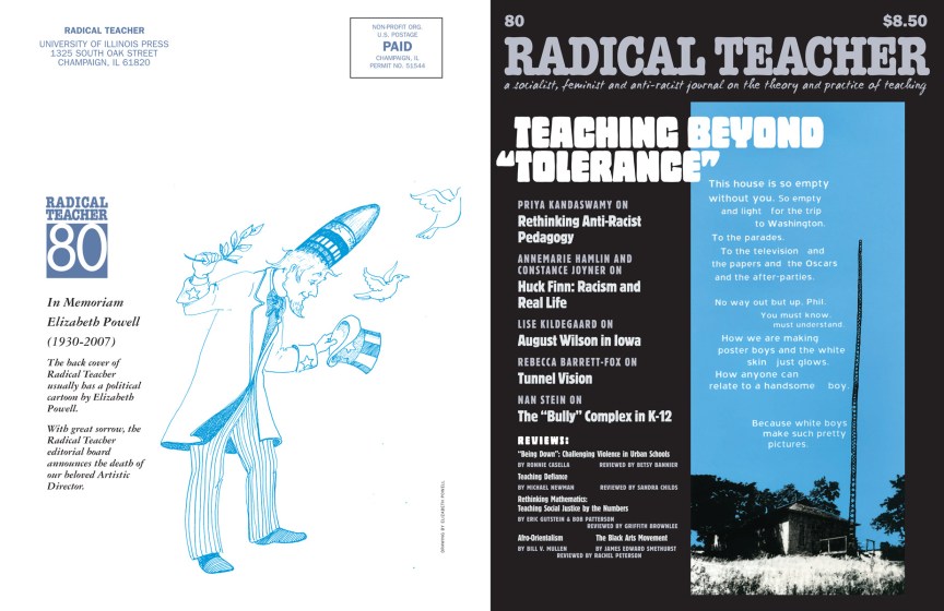Radical Teacher #80