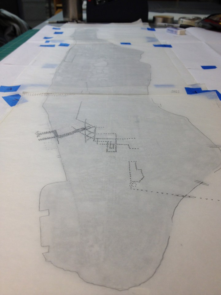 Wrecking Ball original drawings - the 1970s